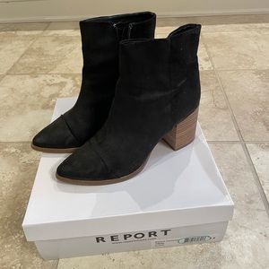 Report black booties